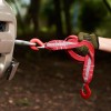 Трос буксировочный со светоотражающей лентой 5т 4м с двумя крюками в чехле Rexant 80-0228