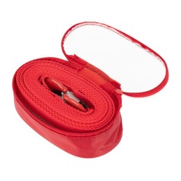 Трос буксировочный со светоотражающей лентой 5т 4м с двумя крюками в чехле Rexant 80-0228