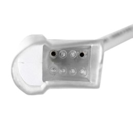 Набор установочный для односторон. гибкого неона 15х26мм (шнур питания каучук с диодным мостом и вил