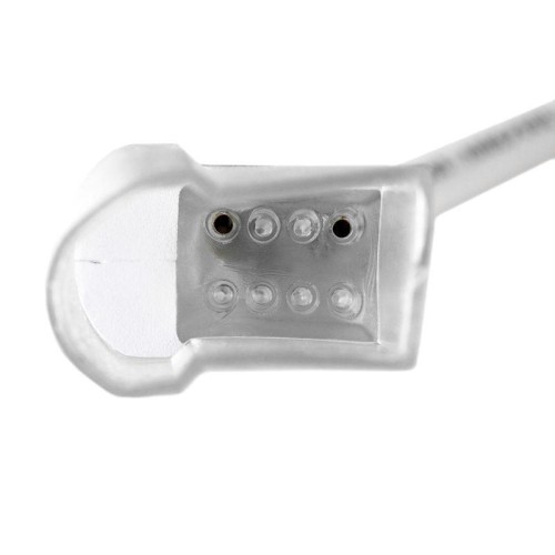 Набор установочный для односторон. гибкого неона 15х26мм (шнур питания каучук с диодным мостом и вил