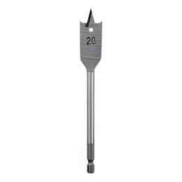 Сверло перовое по дереву 8х152мм (шестигранный хвостовик) Kranz KR-91-0661