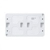 Розетка 2-м ОП AtlasDesign Profi54 16А IP54 250В с заземл. защ. шторки бел. SE ATN540126
