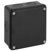 Коробка распределительная ОП 100х100х50мм двухкомпонентная 7 вводов IP66 черн. Ruvinil 67250Ч