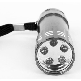 Фонарь UF5LED 3хR03 5LED алюм. металлик (короб) Ultraflash 7901
