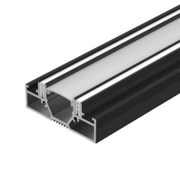 Профиль STRETCH-20-CEIL-D-CENTER-2000 BLACK алюм. L2000 Arlight 042946