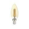 Лампа светодиодная филаментная PLED OMNI 6Вт C35 4000К нейтр. бел. E14 230В/50Гц Gold JazzWay 502066