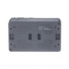 Блок ОП AtlasDesign Profi54 (розетка 16А 250В с заземл. защ. шторки + 2-кл. выкл. 10А) IP54 антрацит