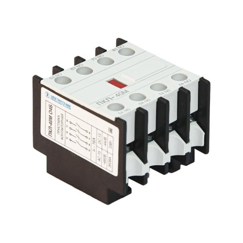Приставка контактная ПКЛ-40М О4 Б 4з+0р 16А IP20 Электротехник ET518304