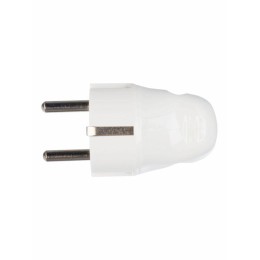 Вилка угловая ВПу11-01-Ст разборная с заземл. 16А бел. IEK EVP11-16-01-K01