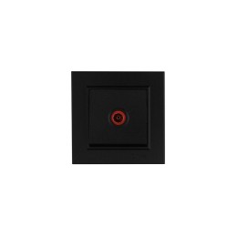 Розетка телевизионная Karea черна. Makel 56054007