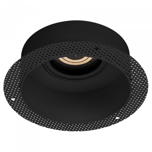 Arlight Корпус PLURIO-BASE-BUILT-TRIMLESS-R160 (BK, 1-2, 200mA) (IP20 Металл, 3 года)