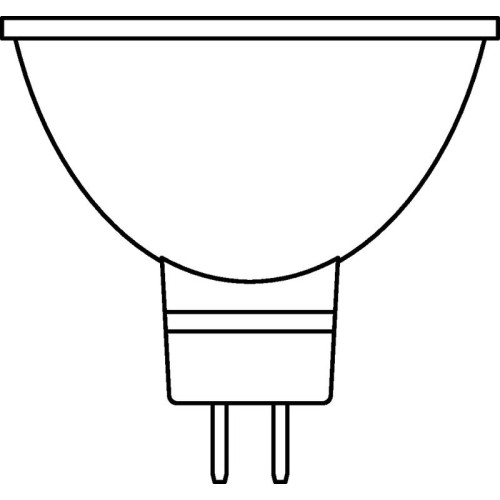 Лампа светодиодная LED Value LVMR1650 6SW/840 6Вт GU5.3 230В 2х5 RU (уп.5шт) OSRAM 4058075584860