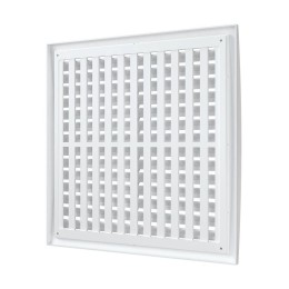 Решетка вентиляционная регулир. 350х350 бел. ERA 3535РРП