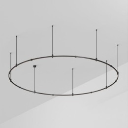 Трек ART-APRIORI-ROUND-ROD-800-R3000 BK IP20 метал. Arlight 048500