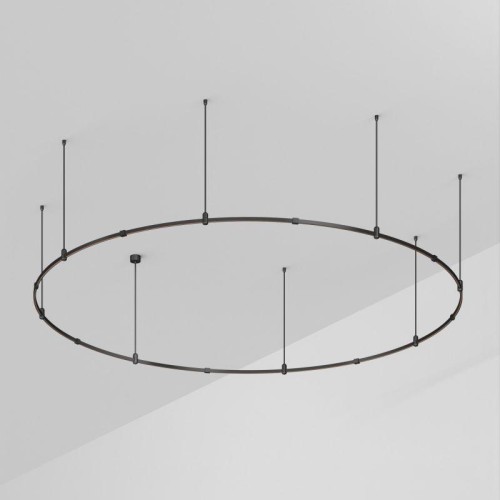 Трек ART-APRIORI-ROUND-ROD-800-R3000 BK IP20 метал. Arlight 048500