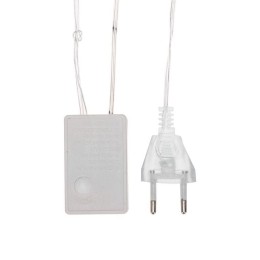 Гирлянда светодиодная "Арка" со звездами 2.5х1.2м 136LED тепл. бел. 7Вт 230В IP20 с контроллером 8 р