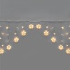 Гирлянда светодиодная "Арка" со звездами 2.5х1.2м 136LED тепл. бел. 7Вт 230В IP20 с контроллером 8 р