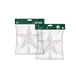 Фигура светодиодная "Звезда" 22см LED тепл. бел. 230В IP20 на елку постоян. свечение Neon-Night 501-