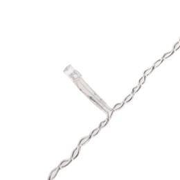 Гирлянда светодиодная "Бахрома" со снежинками 2.4х0.9м 150LED бел. 7.5Вт 230В IP20 с контроллером 8