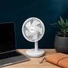 Вентилятор настольный 6Вт USB бел. DUX 60-0214