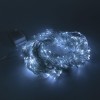 Гирлянда светодиодная "Светодиодный Дождь" 3х2м 240LED бел. 25Вт 230В IP20 эффект водопада провод пр