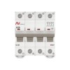 Выключатель автоматический модульный 4п K 25А 6кА AV-6 DC AVERES EKF mcb6-DC-4-25K-av
