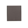 Выключатель 1-кл. СП STRONG MIELE 10А возвратный графит Kranz KR-78-0712-6