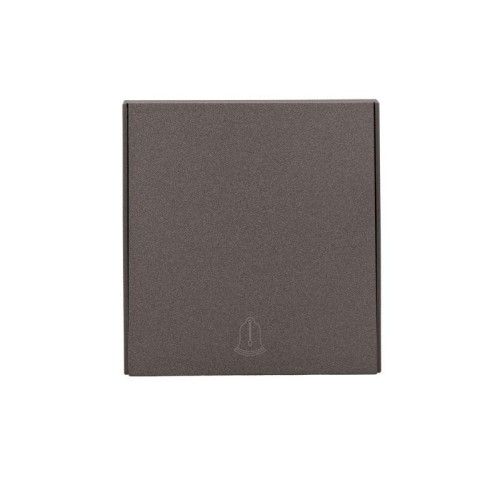 Выключатель 1-кл. СП STRONG MIELE 10А возвратный графит Kranz KR-78-0712-6
