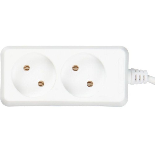 Удлинитель 2х1.5м без заземл. 10А IP20 У2 2P 250В 2х0.75 IEK WYP10-06-02-01-N