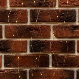 Гирлянда светодиодная "Роса "Светодиодный дождь" 6х3м LED тепл. бел. 24Вт IP20 USB+пульт управления