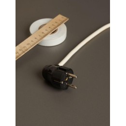 Вилка угловая ВПу11-02-Ст разборная с заземл. 16А черн. IEK EVP11-16-01-K02