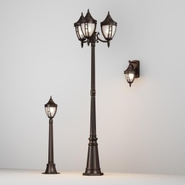 Светильник Rivoli 1х60Вт E27 IP44 ландшафтный Maytoni O026FL-01B