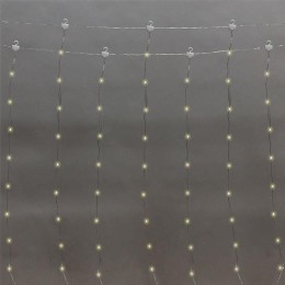 Гирлянда светодиодная "Роса "Светодиодный дождь" 3х3м LED тепл. бел. 12Вт IP20 USB+пульт управления