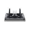 Розетка TV оконечная FORTE&PIANO FP528 сталь IEK FP-A10-O-K46