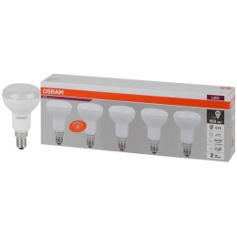 Лампа светодиодная LED Value LV R50 60 7SW/830 7Вт рефлектор матовая E14 230В 2х5 (уп.5шт) OSRAM 405