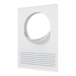 Площадка торцевая пластиковая с решеткой 180х250 фланец D120 ERA 120ПТПР