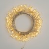 Гирлянда светодиодная "Роса "Фейерверк" 20м 500LED тепл. бел. 7.2Вт IP20 с контроллером на катушке N