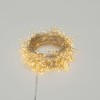 Гирлянда светодиодная "Роса "Фейерверк" 20м 500LED тепл. бел. 7.2Вт IP20 с контроллером на катушке N
