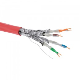 DKC Кабель CAT 5е, U/FTP, нг(А)-FRHF, бухта 305м, красный