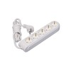 Удлинитель 5х2м с заземл. 16А IP20 ПВС 3х1.5 защ. шторки Makel N5210034