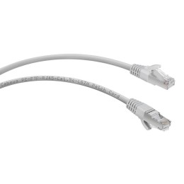 Патч-корд F/UTP кат.5E PC-FTP-RJ45-Cat.5e-1m-LSZH 2хRJ45/8p8c экранир. LSZH 1м сер. Cabeus 8870c