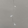 Гирлянда светодиодная "Айсикл" (бахрома) 10х0.6м 238LED бел. 5.1Вт 230В IP44 эффект мерцания провод