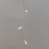 Гирлянда светодиодная "Айсикл" (бахрома) 10х0.6м 238LED тепл. бел. 5.1Вт 230В IP44 эффект мерцания п