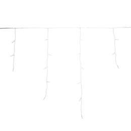 Гирлянда светодиодная "Айсикл" (бахрома) 25х0.6м 588LED тепл. бел. 11.9Вт 230В IP44 эффект мерцания