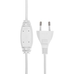 Гирлянда светодиодная "Айсикл" (бахрома) 25х0.6м 588LED тепл. бел. 11.9Вт 230В IP44 эффект мерцания