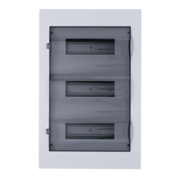 Бокс навесной ОП City9 Box 3 ряда 36мод. с прозр. дверцей SE EZ9E312S2SRU