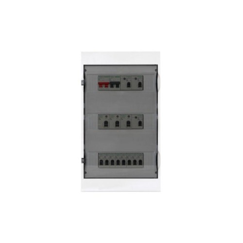 Бокс навесной ОП City9 Box 3 ряда 36мод. с прозр. дверцей SE EZ9E312S2SRU