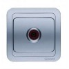 Розетка телевизионная TV 1-м СП Mimoza 16А IP20 серебр./серебр. Makel 23407