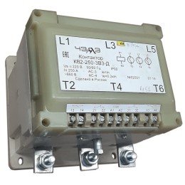Контактор вакуумный КВ2-250-2 ДВ3 250А кат. 110В DC 2НО+2НЗ ЧЭАЗ A8119-T1603469653