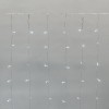 Гирлянда светодиодная "Светодиодный Дождь" 2х1.5м 150LED бел. 5.1Вт 230В IP44 эффект мерцания прозр.
